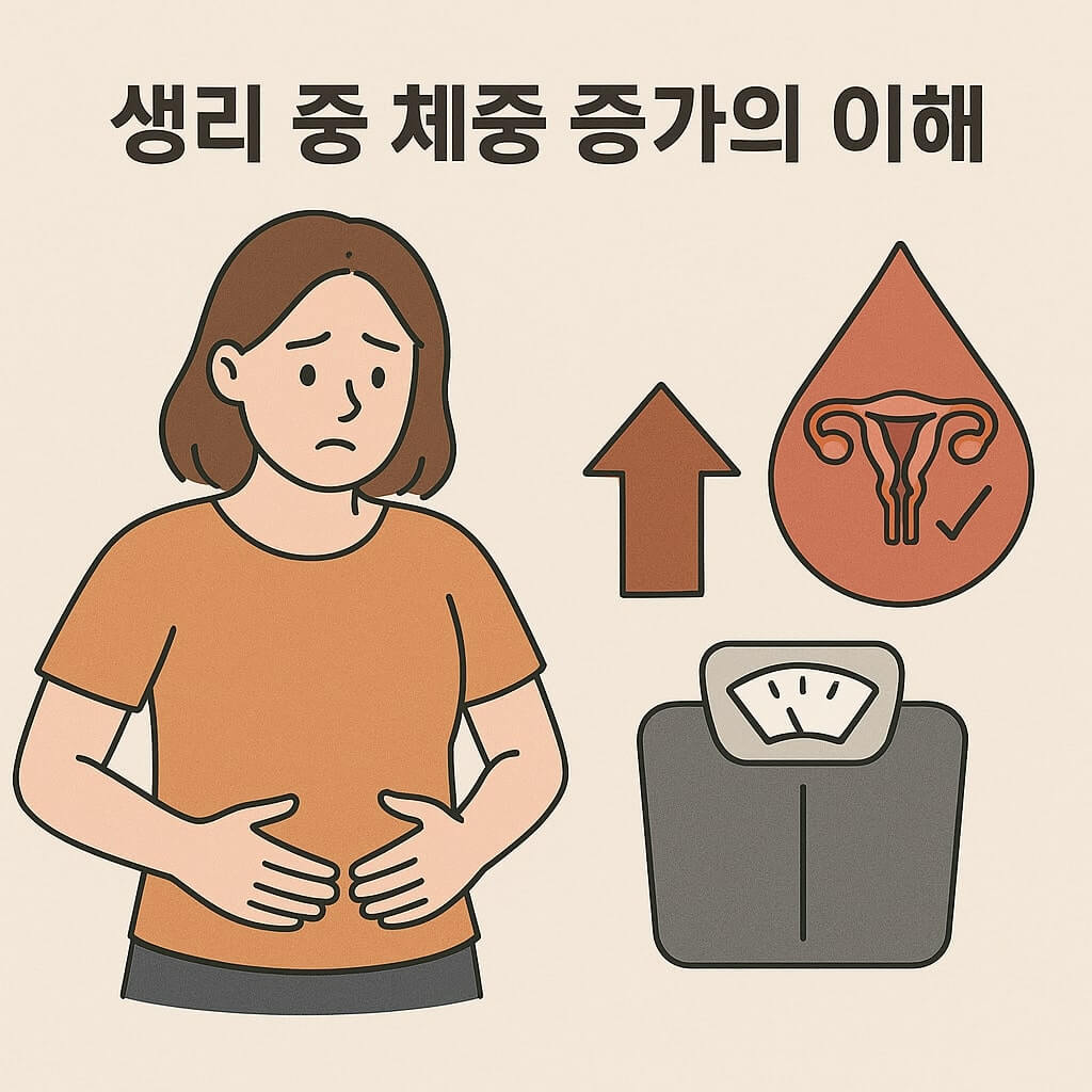 Understanding weight gain during menstruation