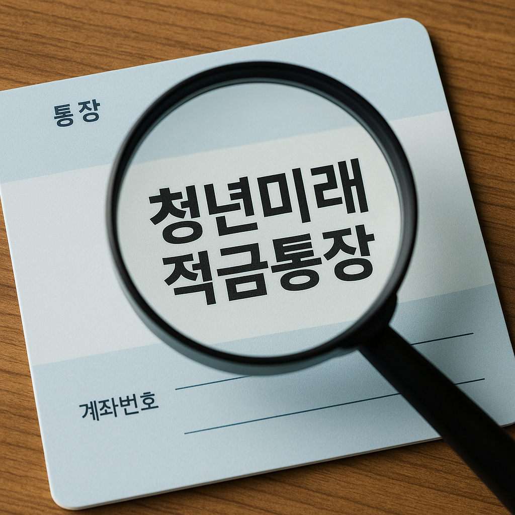 청년미래적금통장관련사진