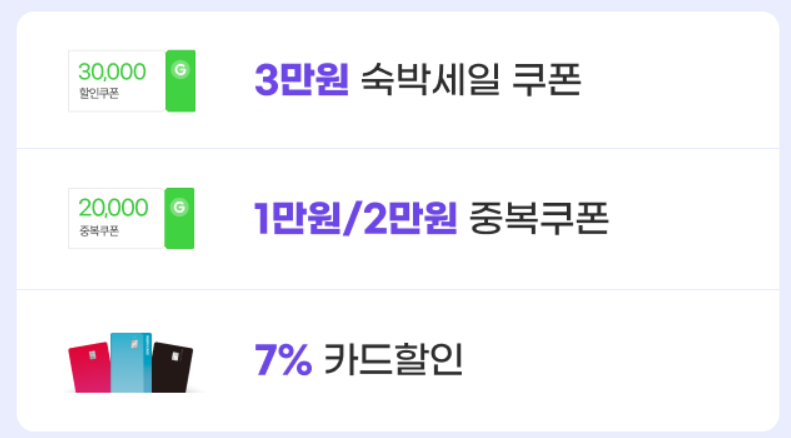 2025 숙박세일페스타 본편 G마켓 혜택 안내