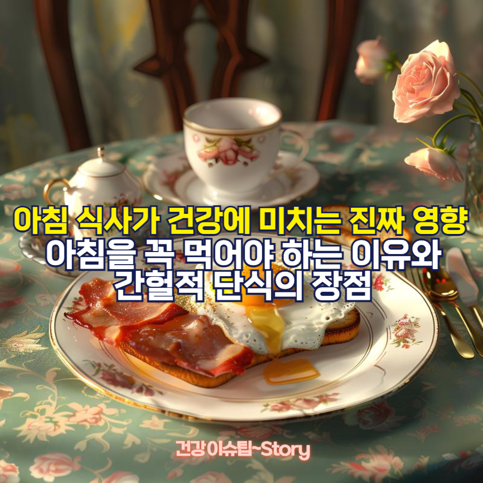 아침을 꼭 먹어야 건강에 좋을까?