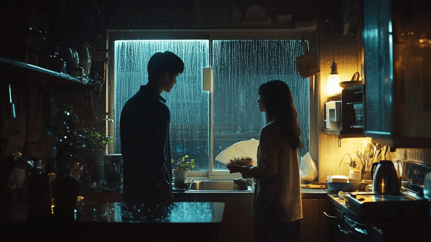 집에서-마주-보고-있는-부부-이미지