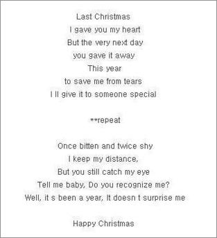 라스트 크리스마스