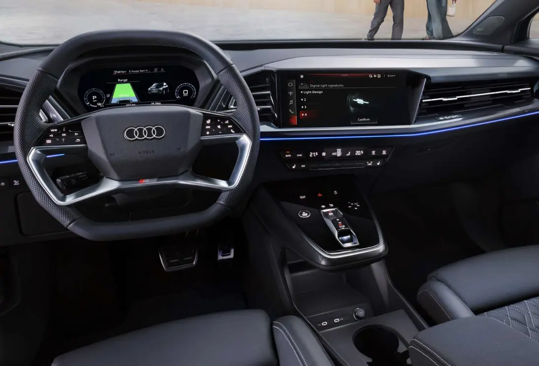 2023 아우디 Q4E-트론 실내디자인
