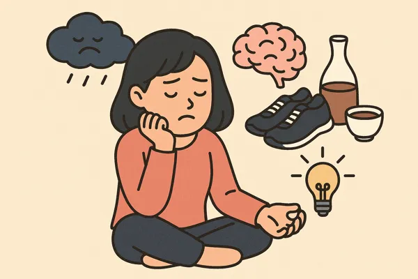 약물 상담과 생활 관리 제안 장면