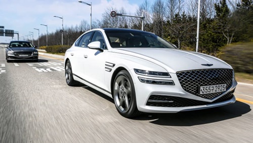 제네시스 G80 전기차