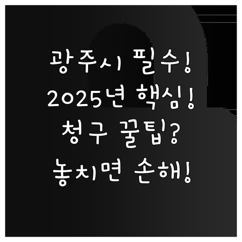 광주시 시민안전보험 2025년 자동 ..