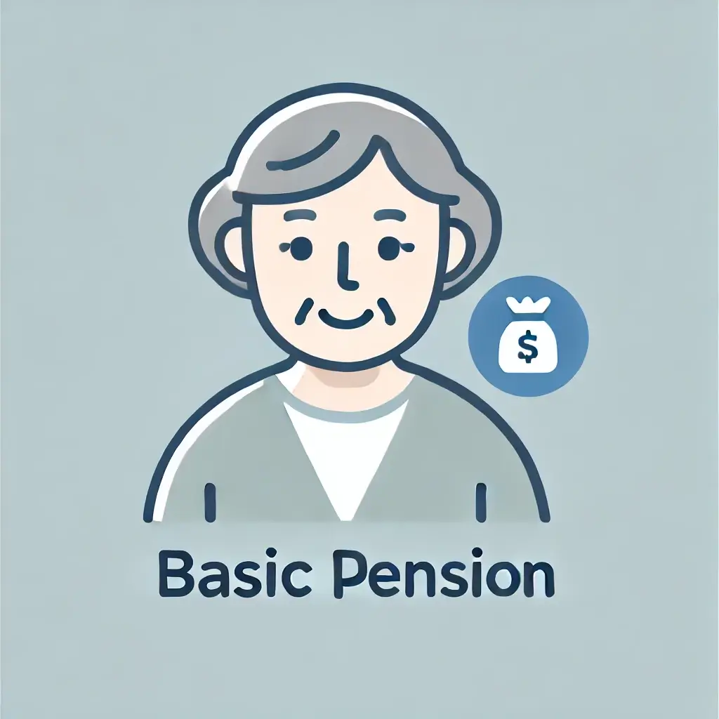 기초연금 대상자로 선정된 노인의 행복한 모습.