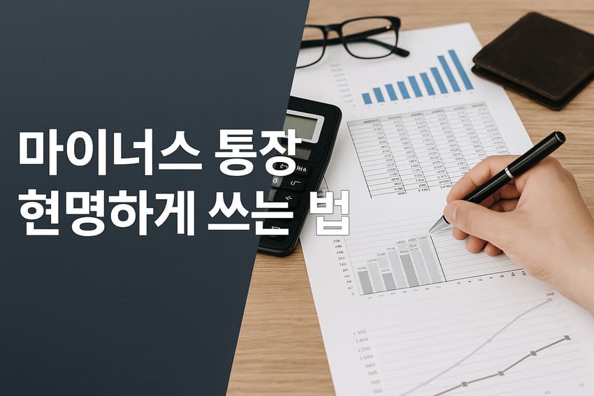 마이너스통장 현명한 활용법