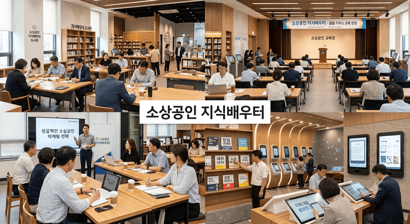 소상공인 지식배움터 모습