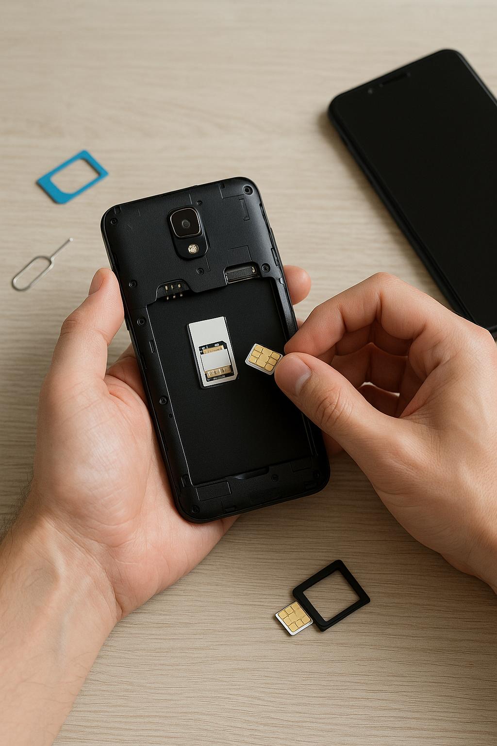 유심칩 교체방법