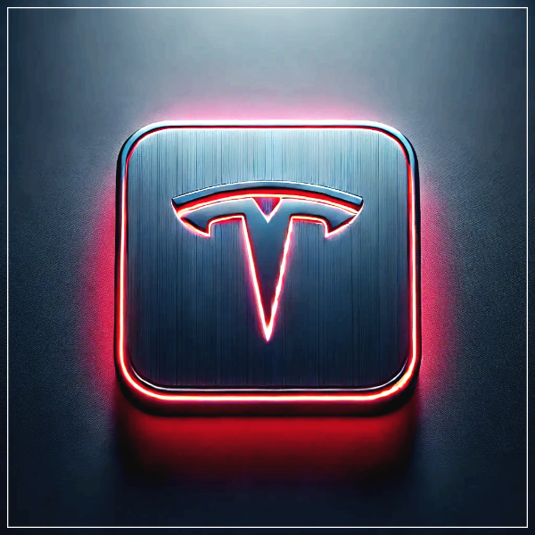 테슬라 로고.