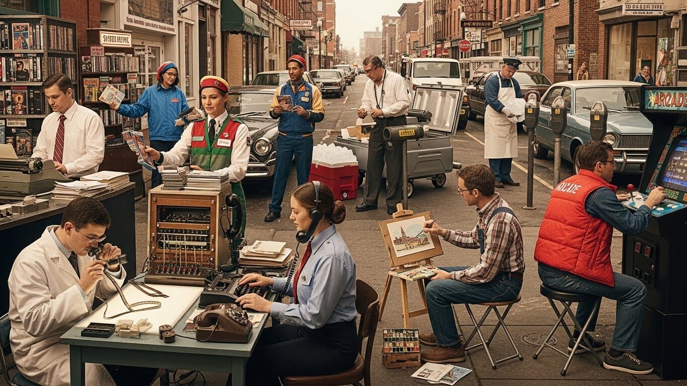 2000년대 이후 사라진 직업 10선 관련 사진