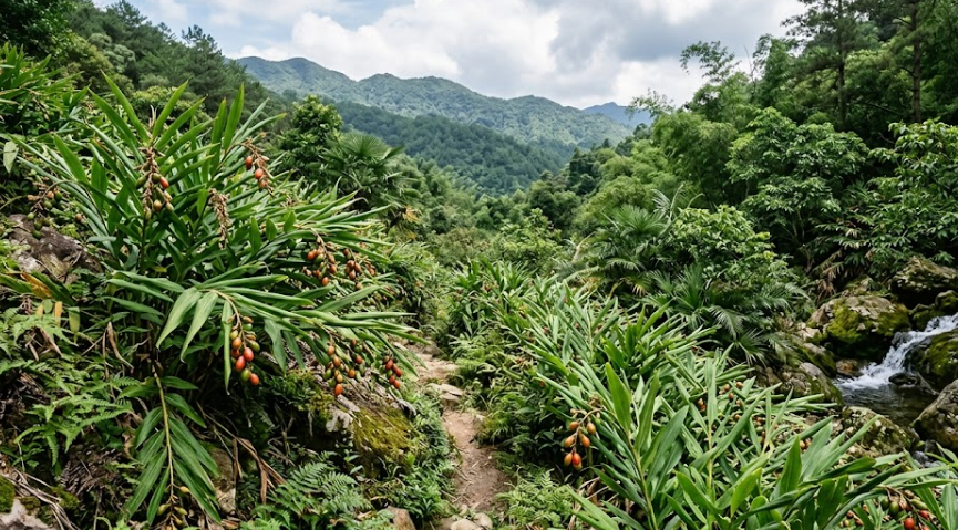익지인(Alpinia oxyphylla)