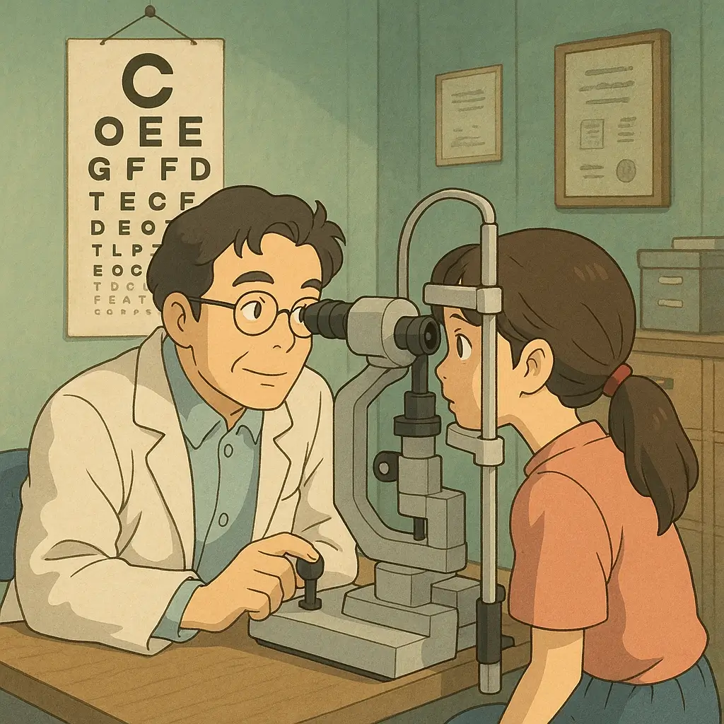 20250715_1552_지브리 스타일 안과 검진_simple_compose_01k06dnmgpe0r9fxdtcwdnrzkg