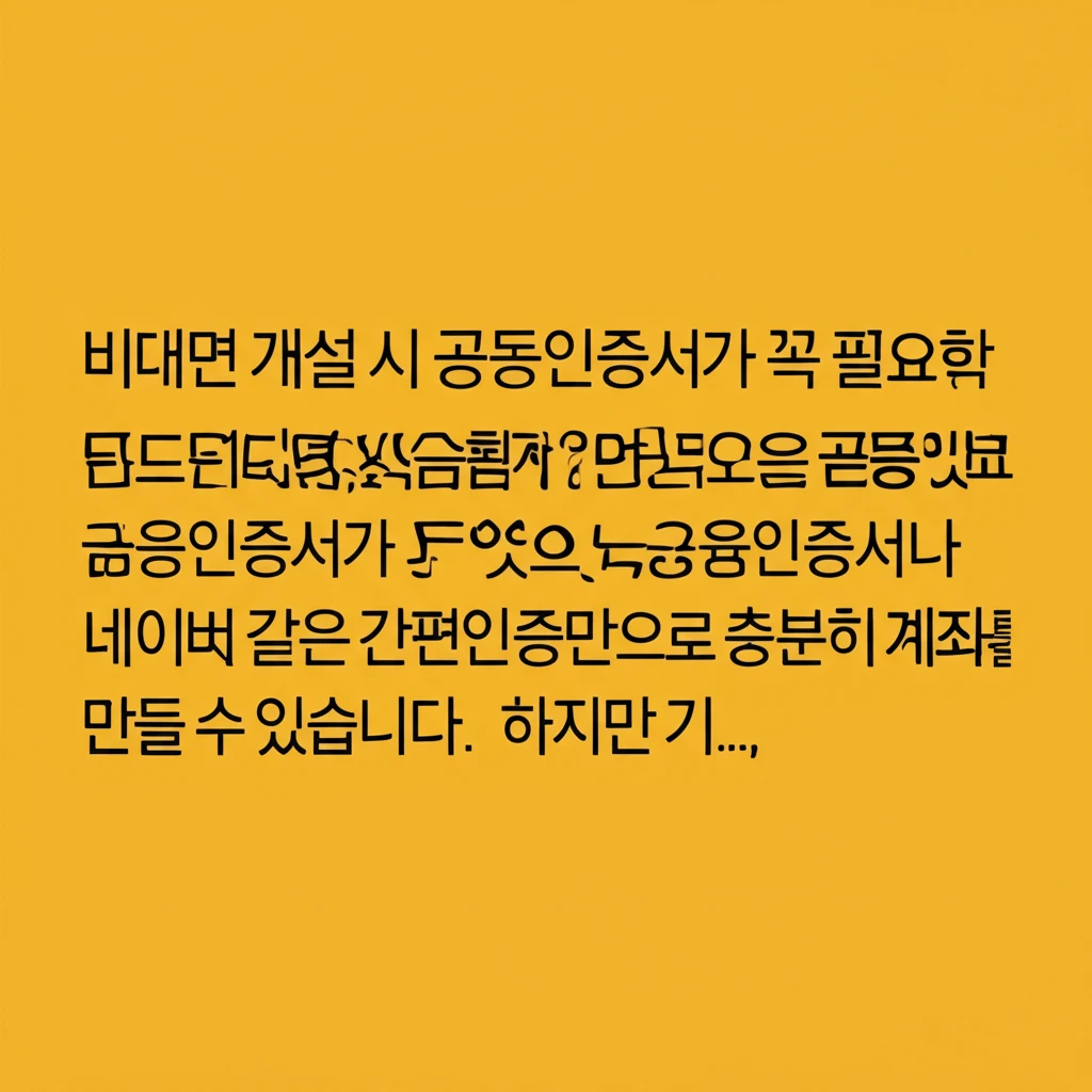 간편인증을 활용한 ISA 계좌 개설 ..
