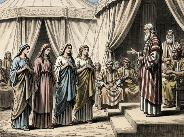 민수기 27장 슬로브핫 딸들의 기업 요구