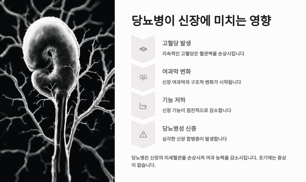 당뇨병이 신장에 미치는 영향