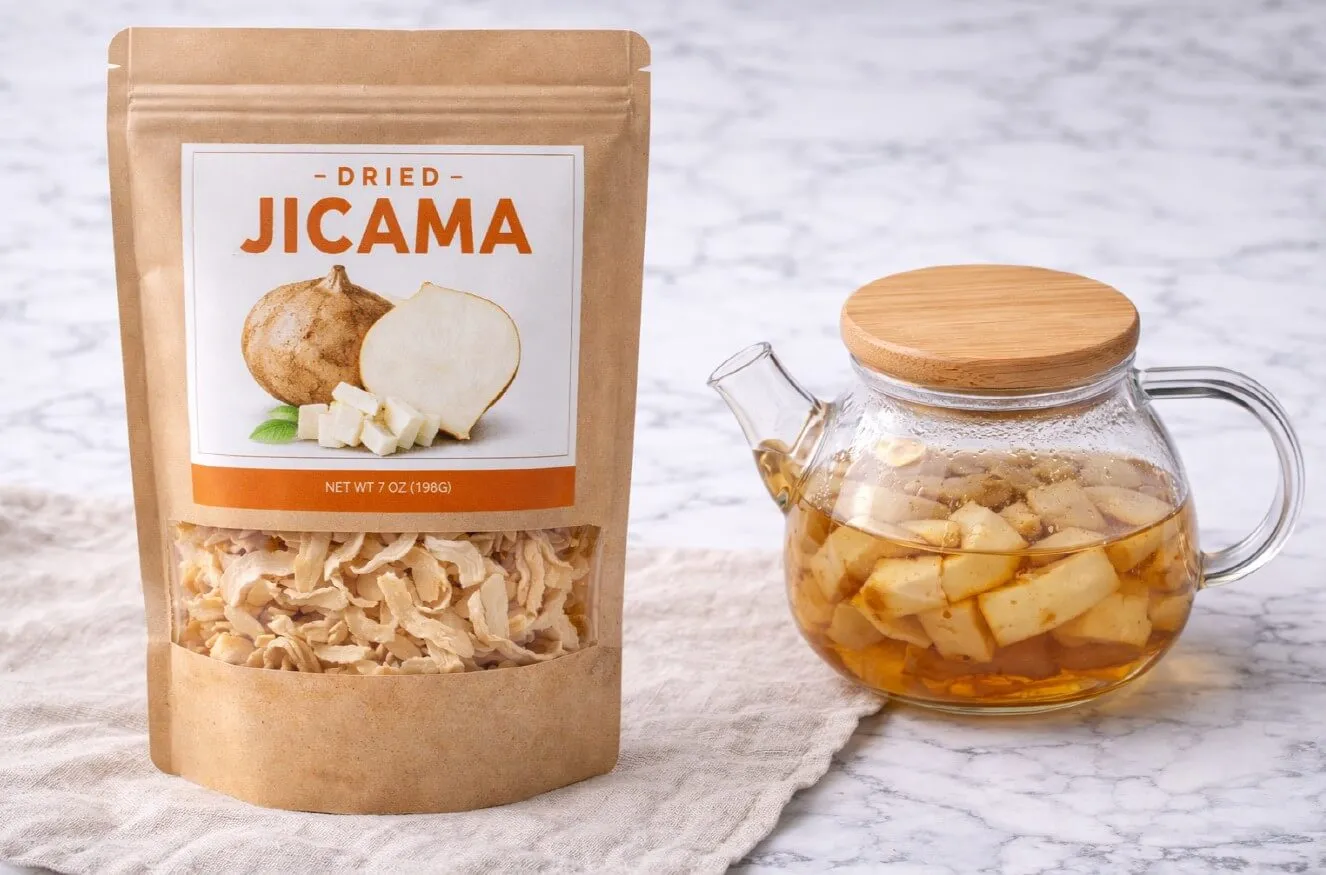 멕시코감자 차로 마시기