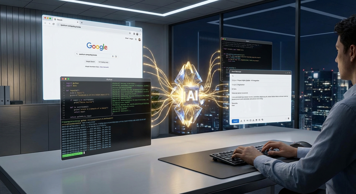 목표 달성을 위해 브라우징, 코딩 등 여러 도구를 유기적으로 사용하는 AI 에이전트 워크플로우