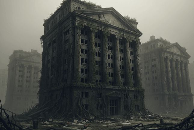 버블붕괴, 디플레이션, 구조