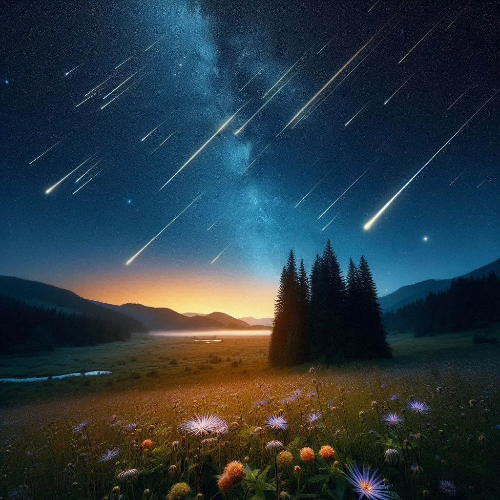 페르세우스자리-유성우-별똥별