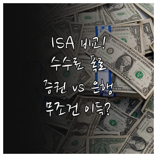 증권사 ISA 중개형과 은행 신탁형 ..