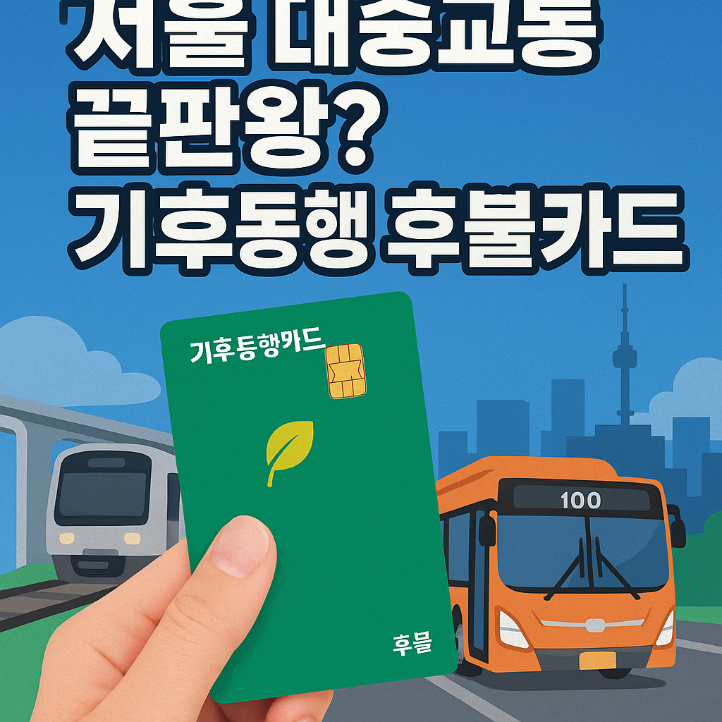 기후동행후불카드