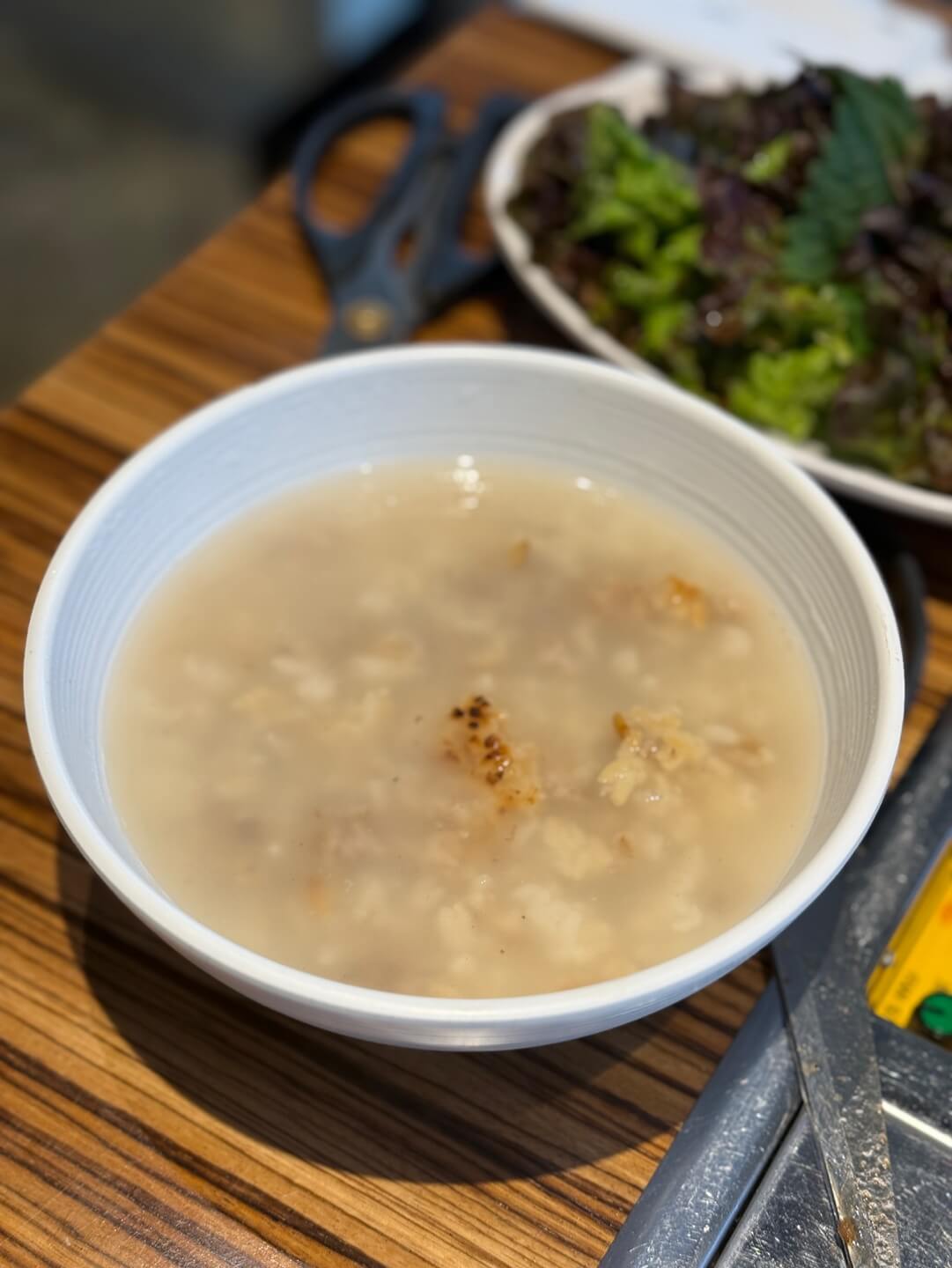 천지연 누룽지 마무리 식사 메뉴