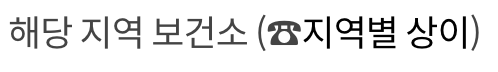 격리대상 감염병환자 격리치료비 지원 문의 방법