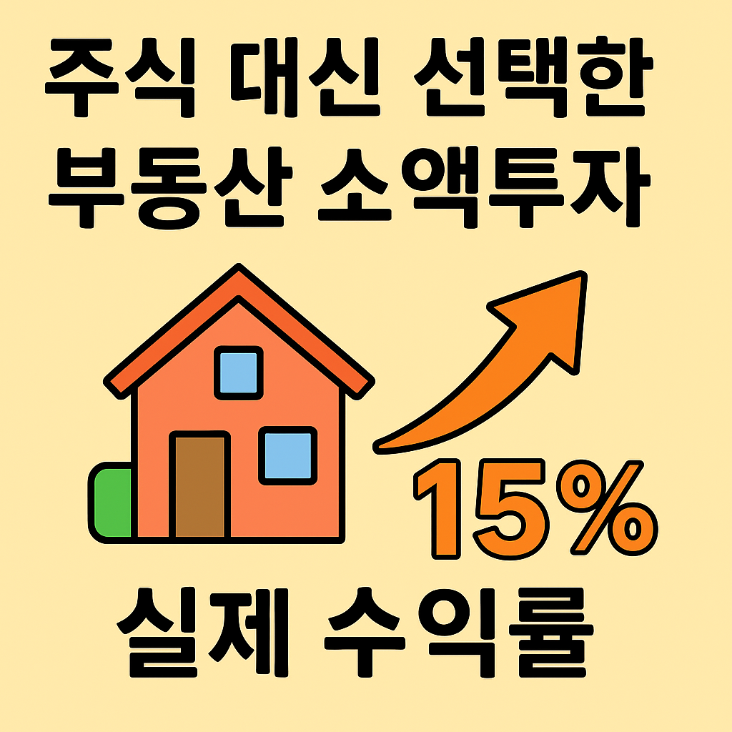 주식 대신 선택한 부동산 소액투자
