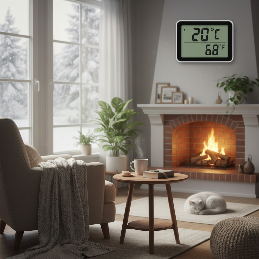 겨울철 실내 적정온도