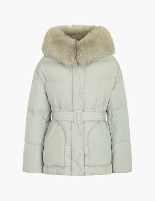 나이스클랍 폭스퍼 슬림 숏 덕다운 A224PWDA07