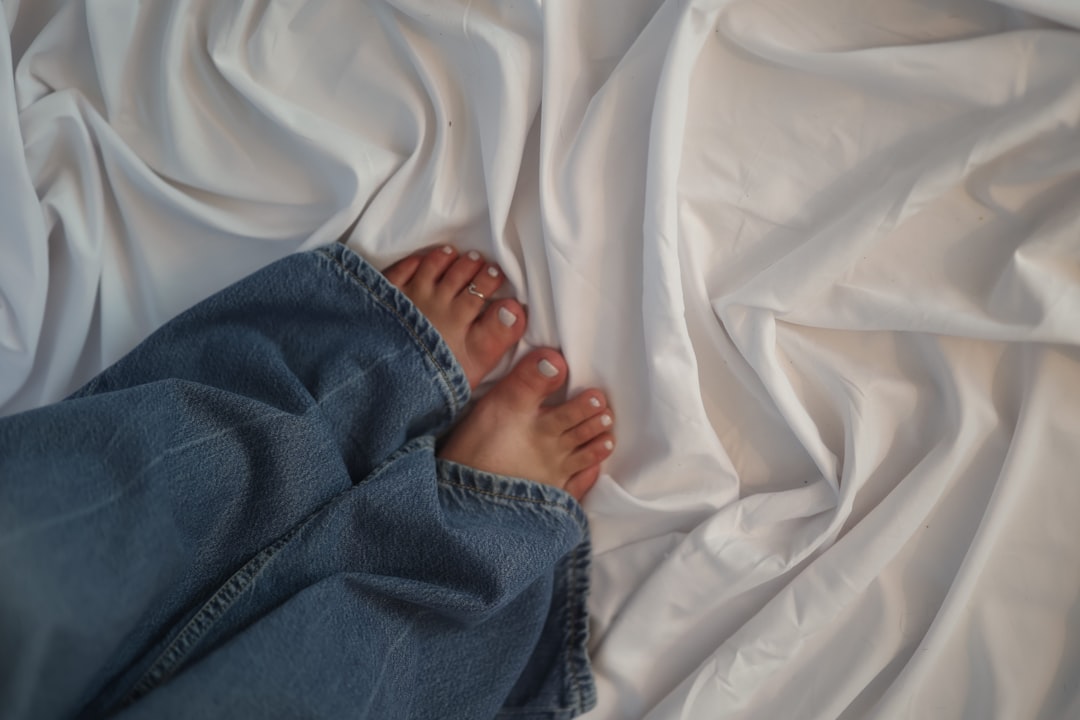 Foot massage.