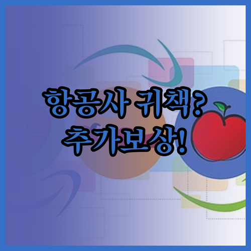 KLM 항공편 취소 시 항공사 사유면..