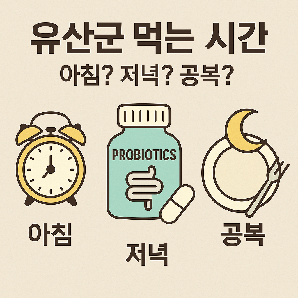 유산균먹는시간에 대한 썸네일 이미지