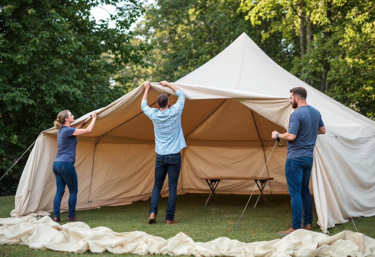 캠핑 텐트 설치법 완벽 마스터하기 - 초보도 가능한 쉬운 가이드
