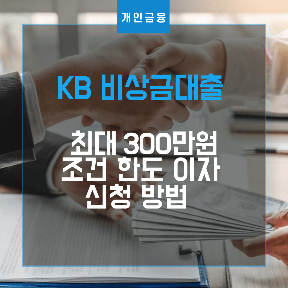 KB 비상금 대출 썸네일