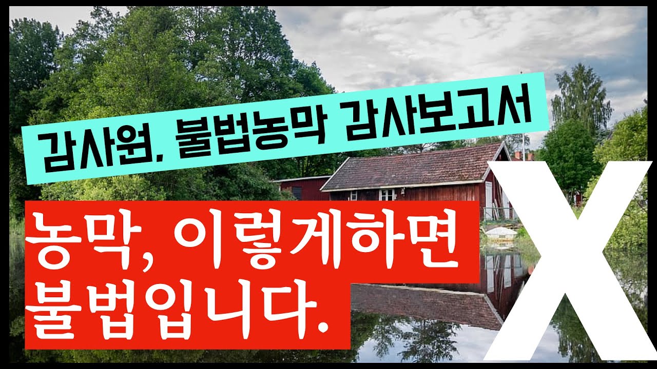 행정이 농막·산지 관리사의 불법 거주를 방관하면 법적 책임은?