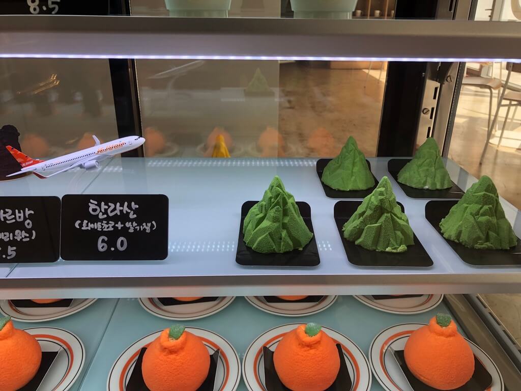 돌하르방&amp;#44;_한라봉&amp;#44;_한라산_케익