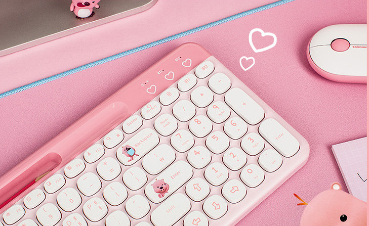 로이체 잔만그루피 멀티 페어링 블루투스 무선 키보드