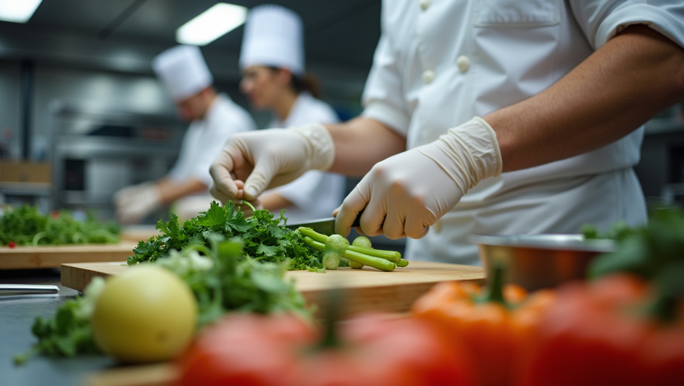 장염-단체급식-조리