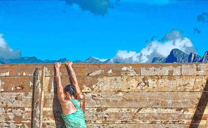 달리기완주를한여성