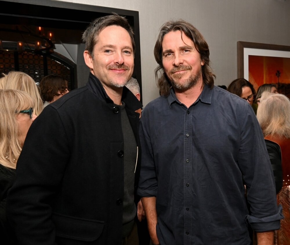 스콧 쿠퍼 감독과 크리스찬 베일