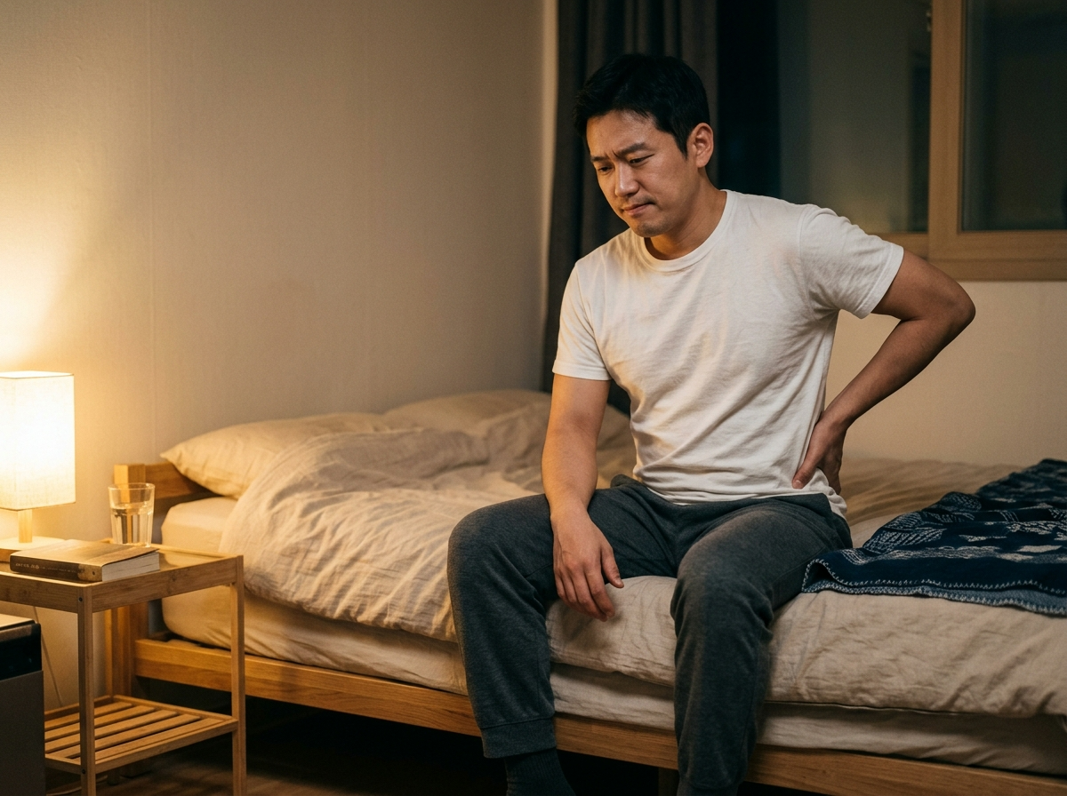 대상포진 근육통 구분 한쪽 허리 통증