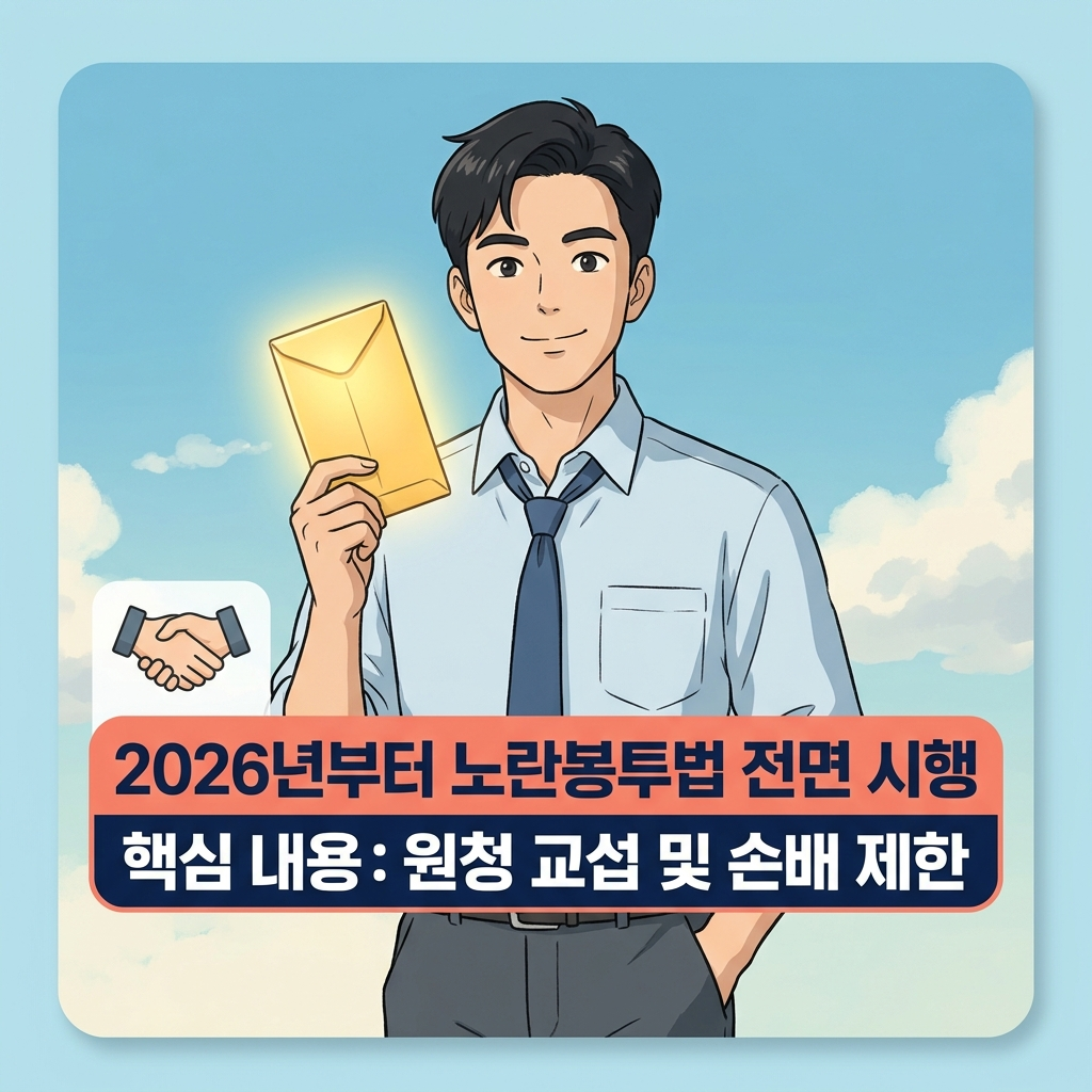 2026 노란봉투법 시행 개정 노동조합법
