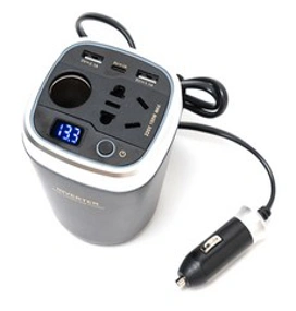 캠프롱 맥스파워 프리미엄 시거잭 차량용 인버터 디지털타입 12V&#44; 혼합색상