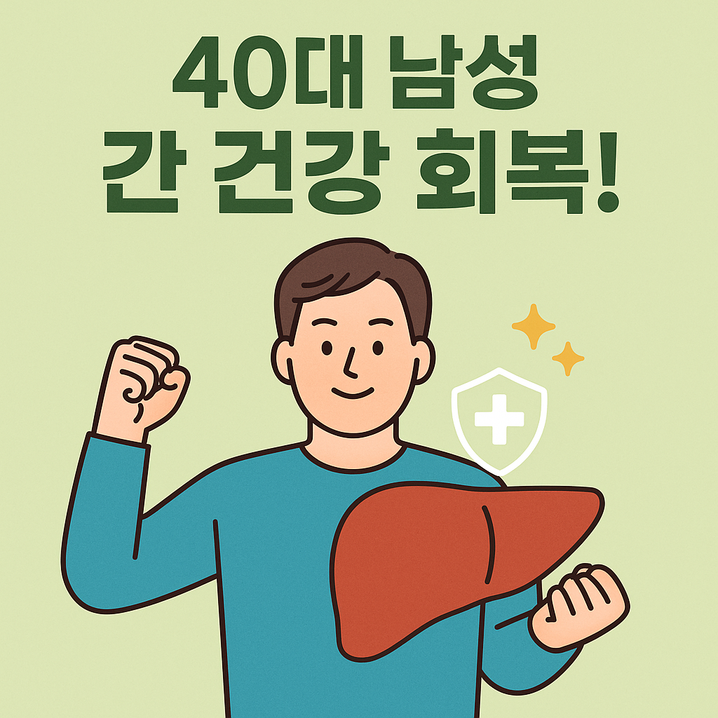 40대 남성 간 건강 회복 방법