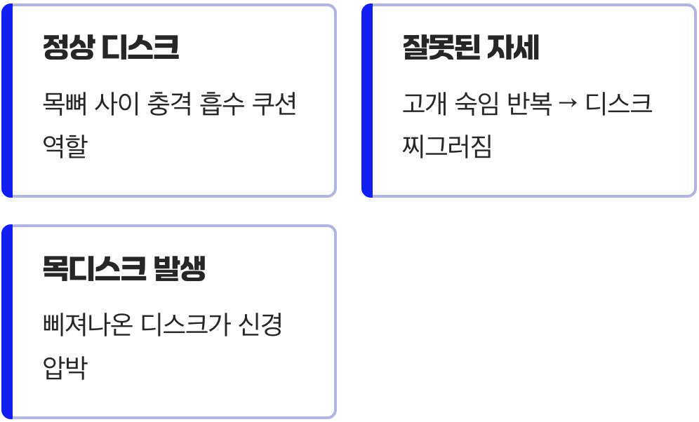 디스크, 우리 목의 착한 쿠션