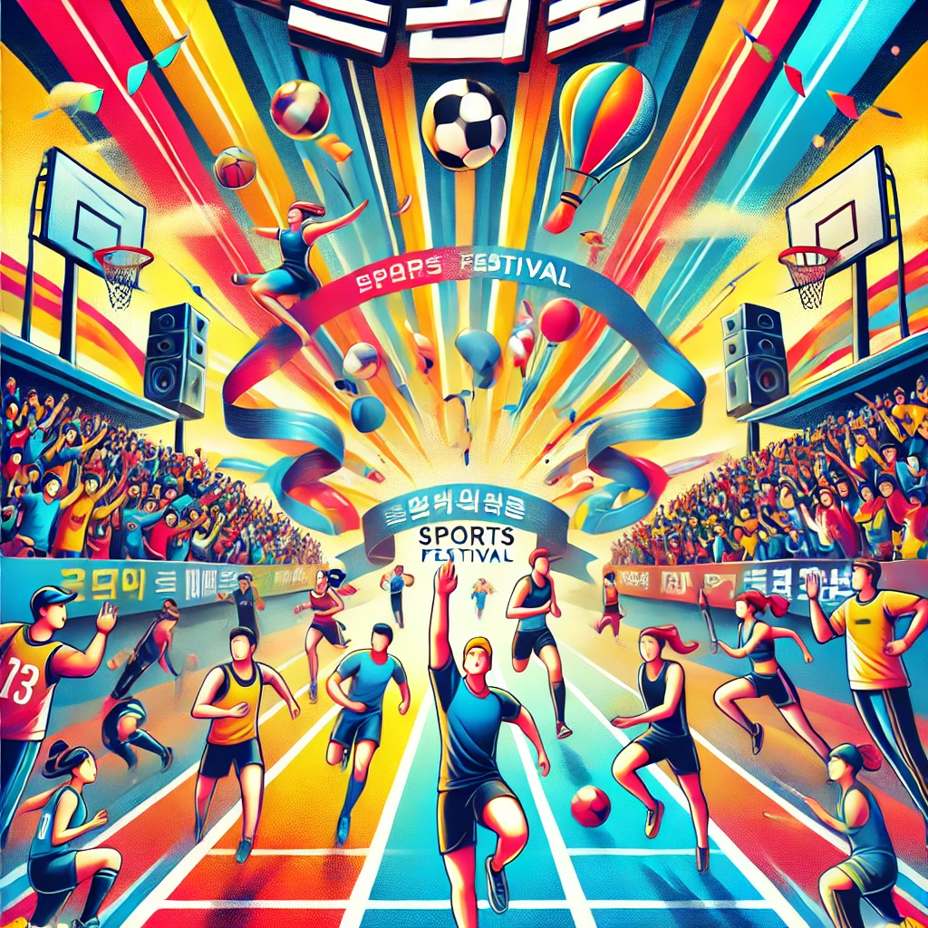 체육 대전 사진