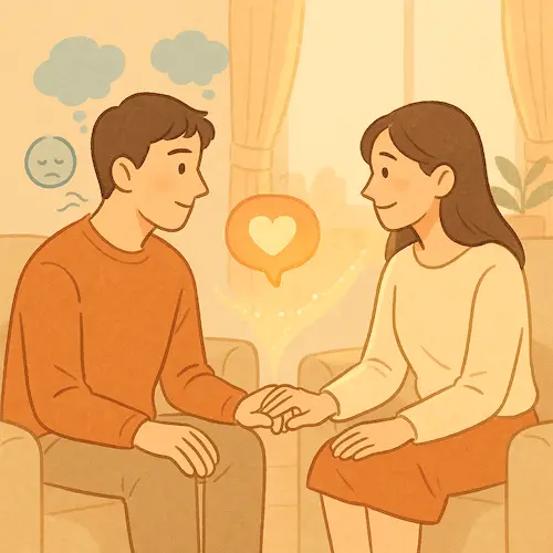 ENFJ 남자와 연애하는 이미지